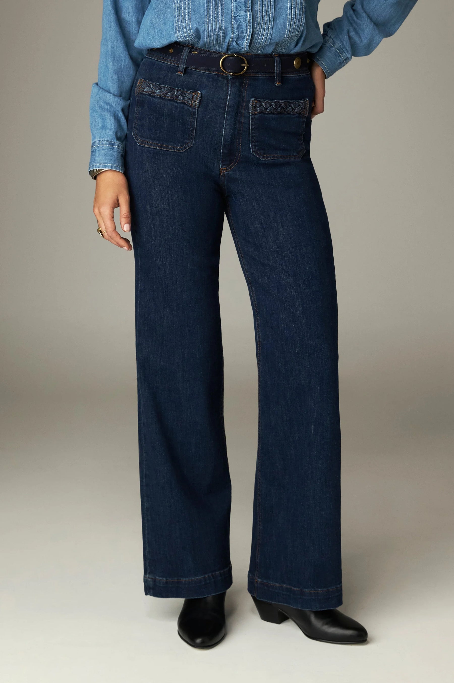 Maison Hotel Giulietta Pant - Blue Denim