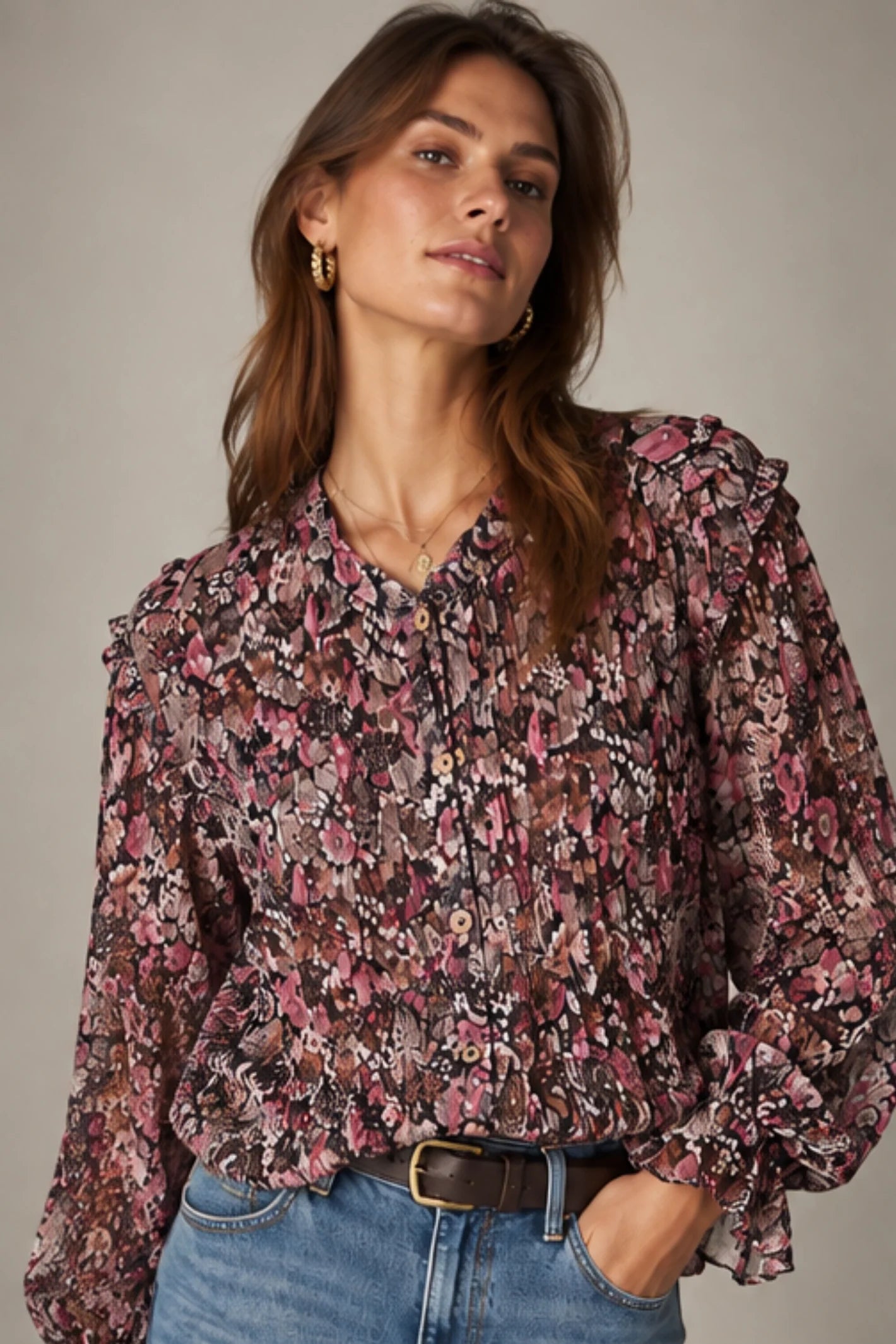 Maison Hotel Lerele Blouse - Blossom