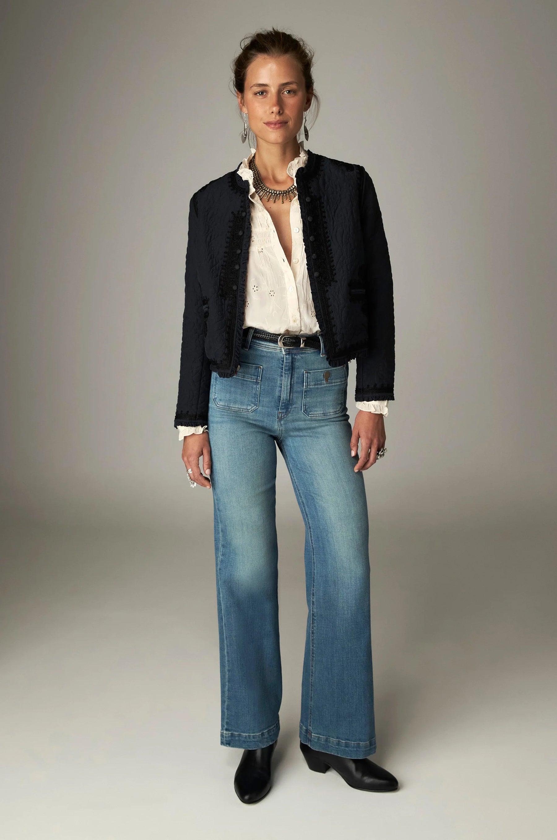 Maison Hotel Paco Jacket - Ash