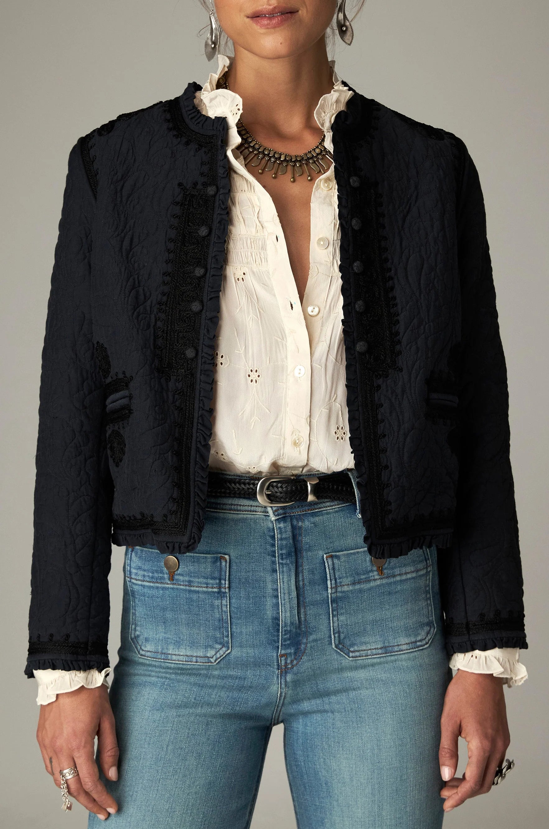 Maison Hotel Paco Jacket - Ash