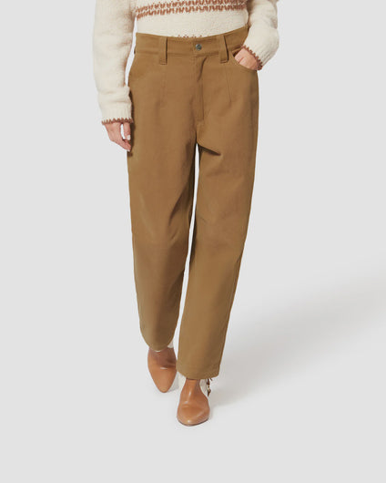 Marant Etoile Opalyna Trousers in Camel