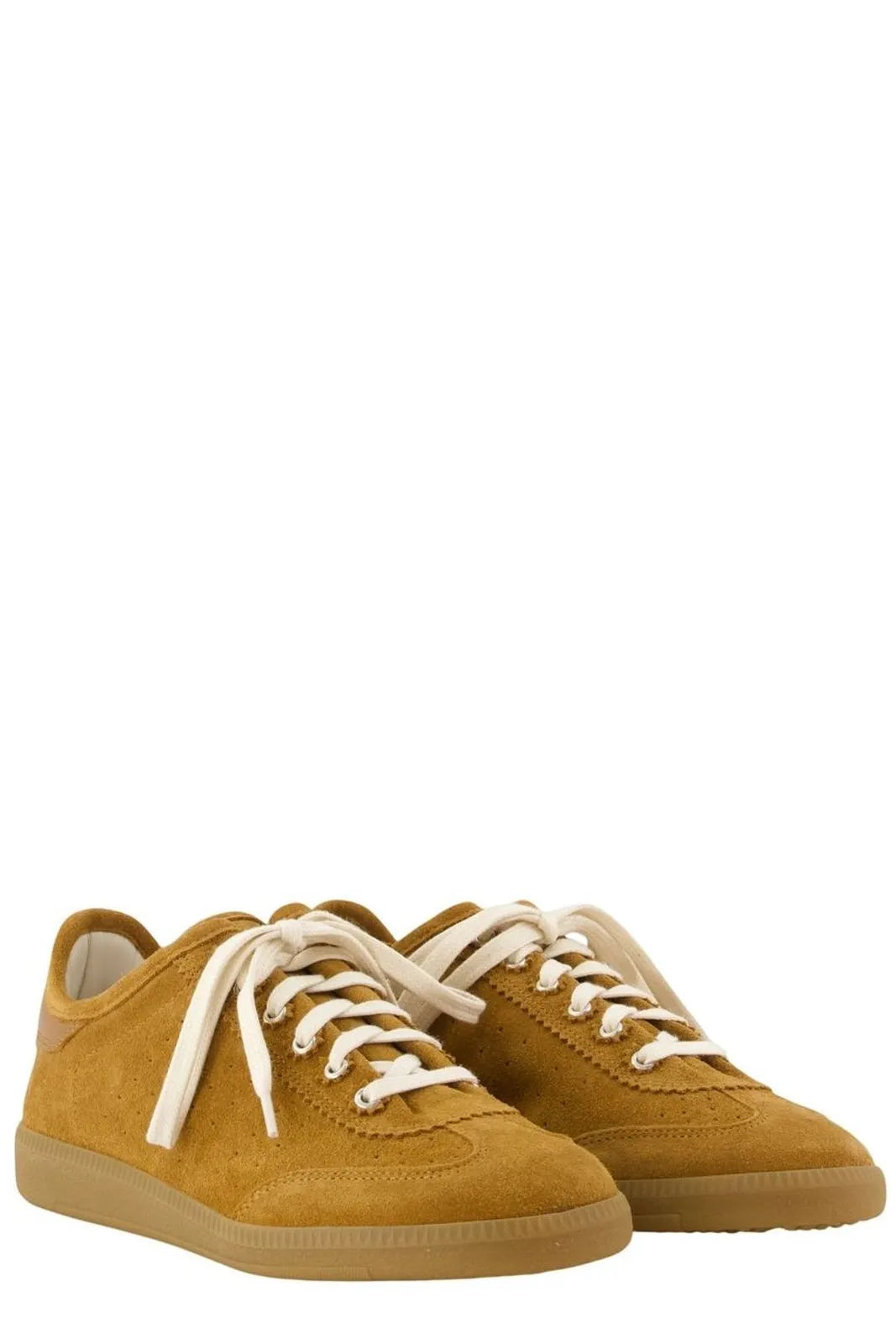 Marant Etoile - Brecy Suede Sneakers - Cognac