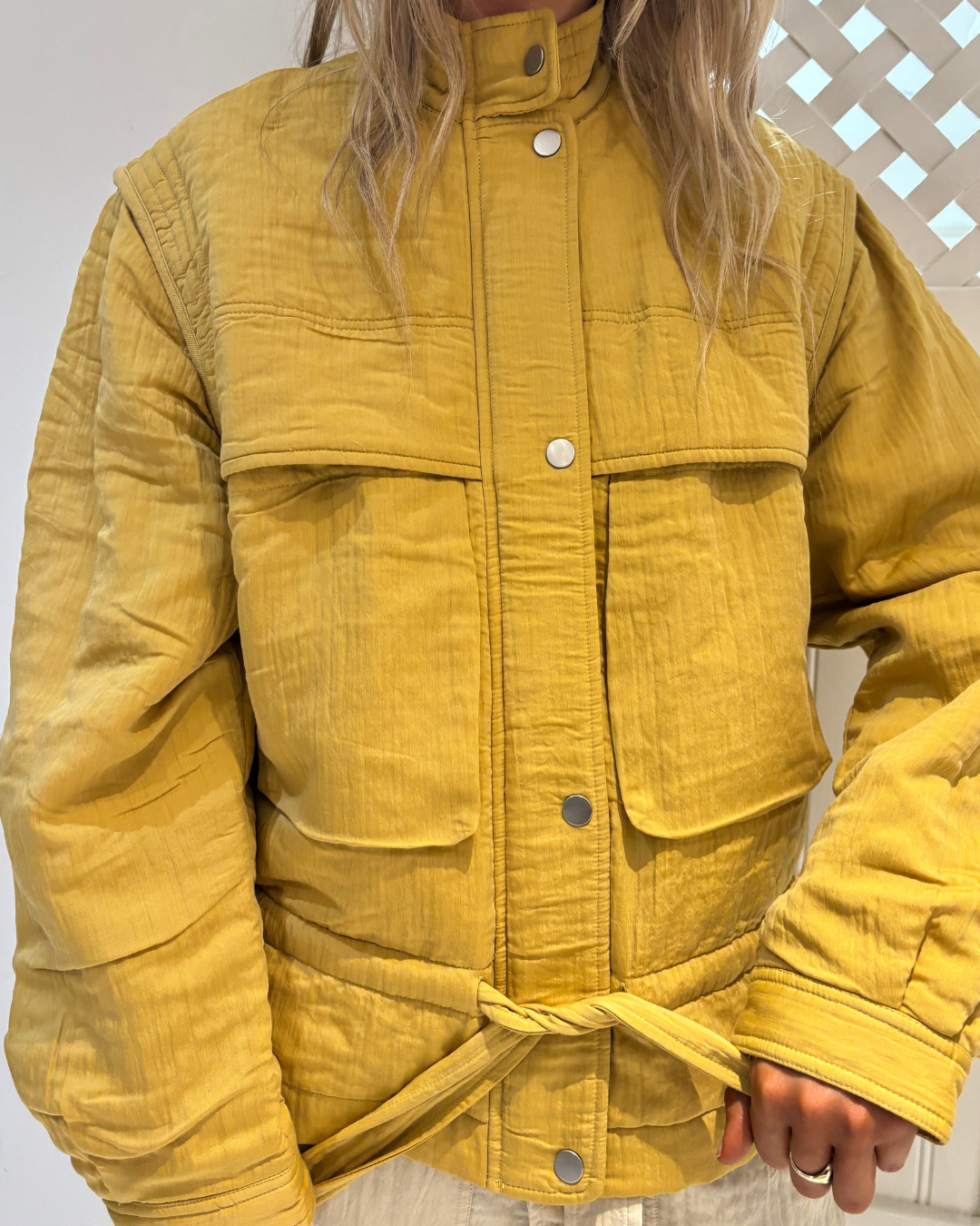 Marant Etoile Blandina Jacket in Saffron