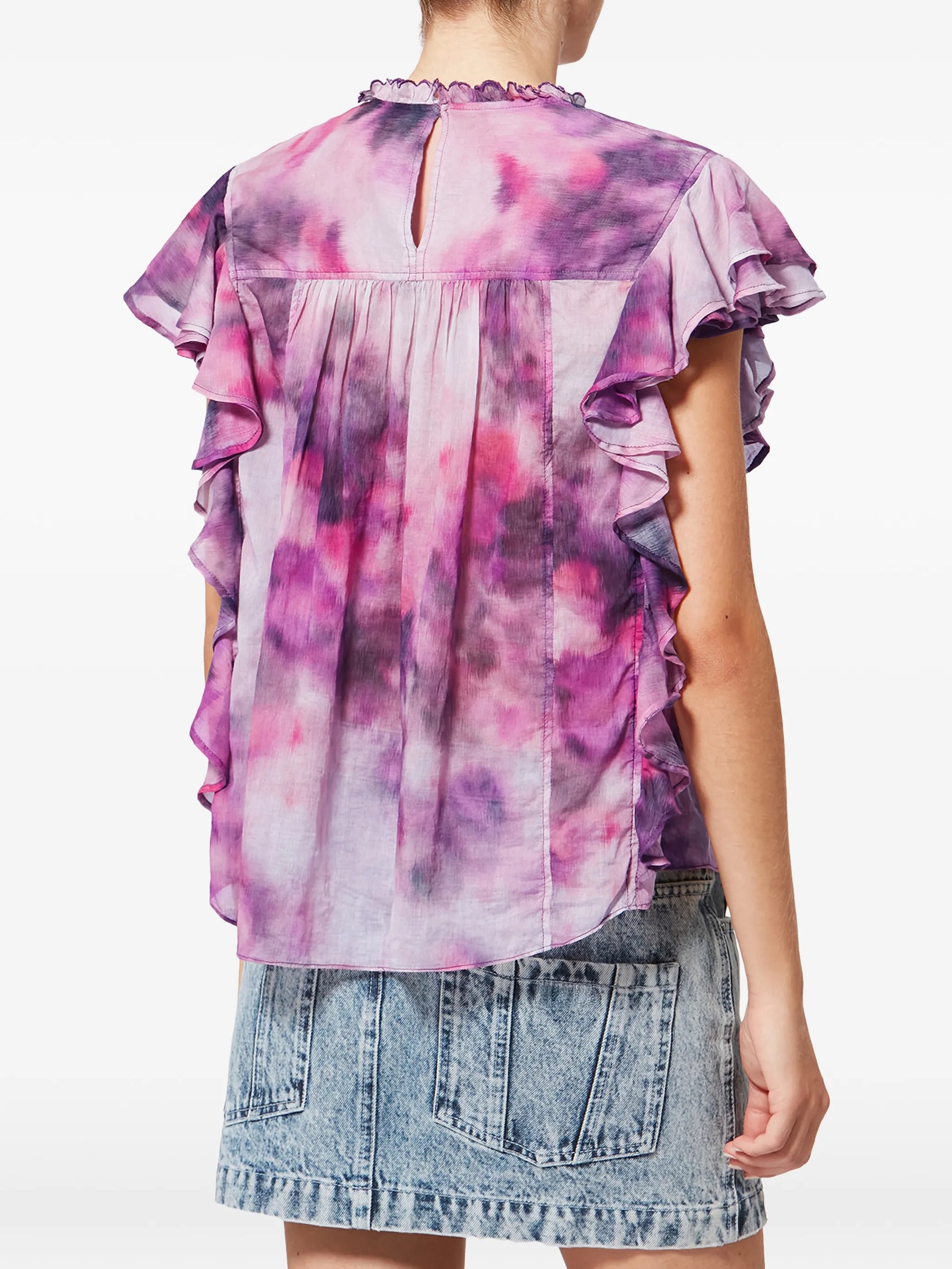 Marant Etoile Daliyane Blouse in Pink