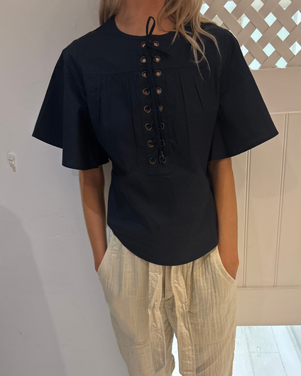 Marant Etoile Dianga Tops in Black