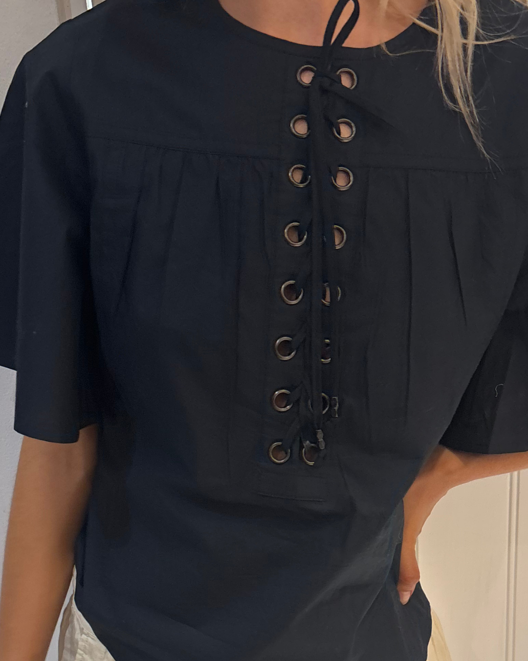 Marant Etoile Dianga Tops in Black