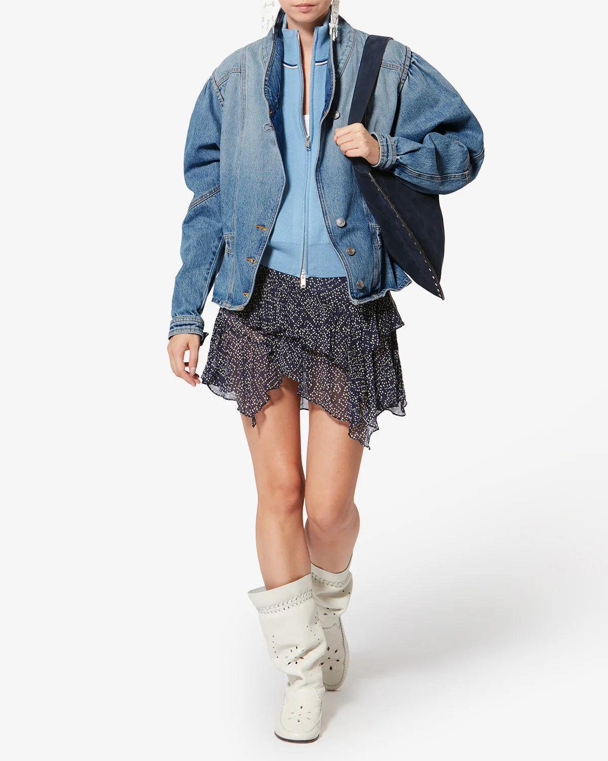Marant Etoile Dolie Jacket in Light Blue