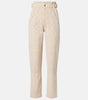 Marant Etoile Kylea Dotted Cutwork Trousers - Beige