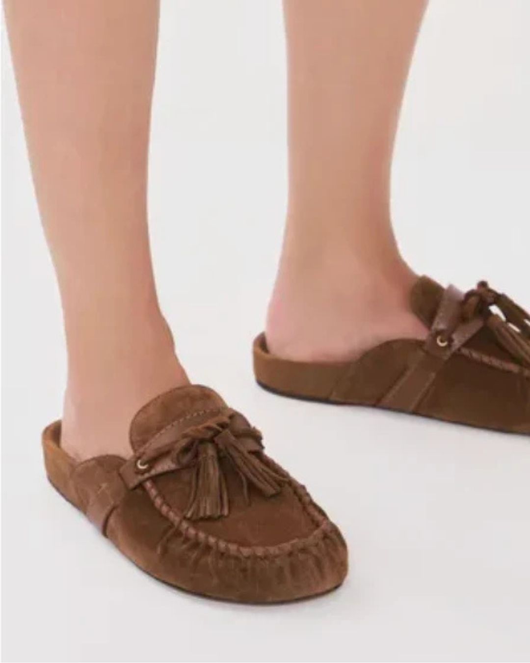 Marant Etoile Malvin Tassel Slip On - Cognac