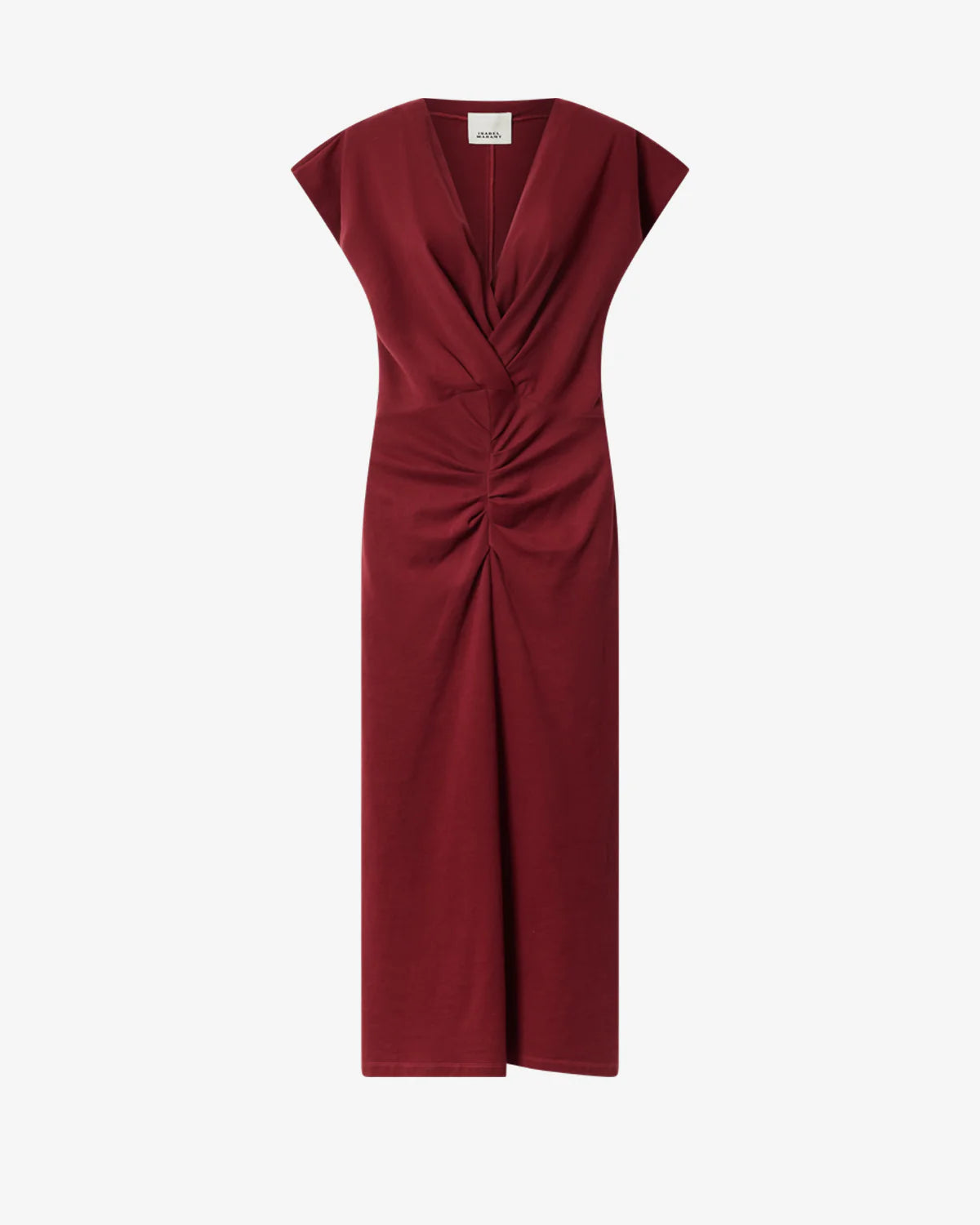 Marant Etoile Nadra Dress - Dark Burgundy