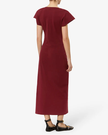 Marant Etoile Nadra Dress - Dark Burgundy