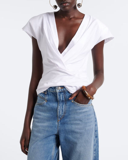 Marant Etoile Nadrine Top - White