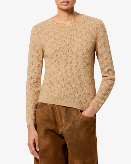 Marant Etoile Obeline Alpaca Knit - Camel