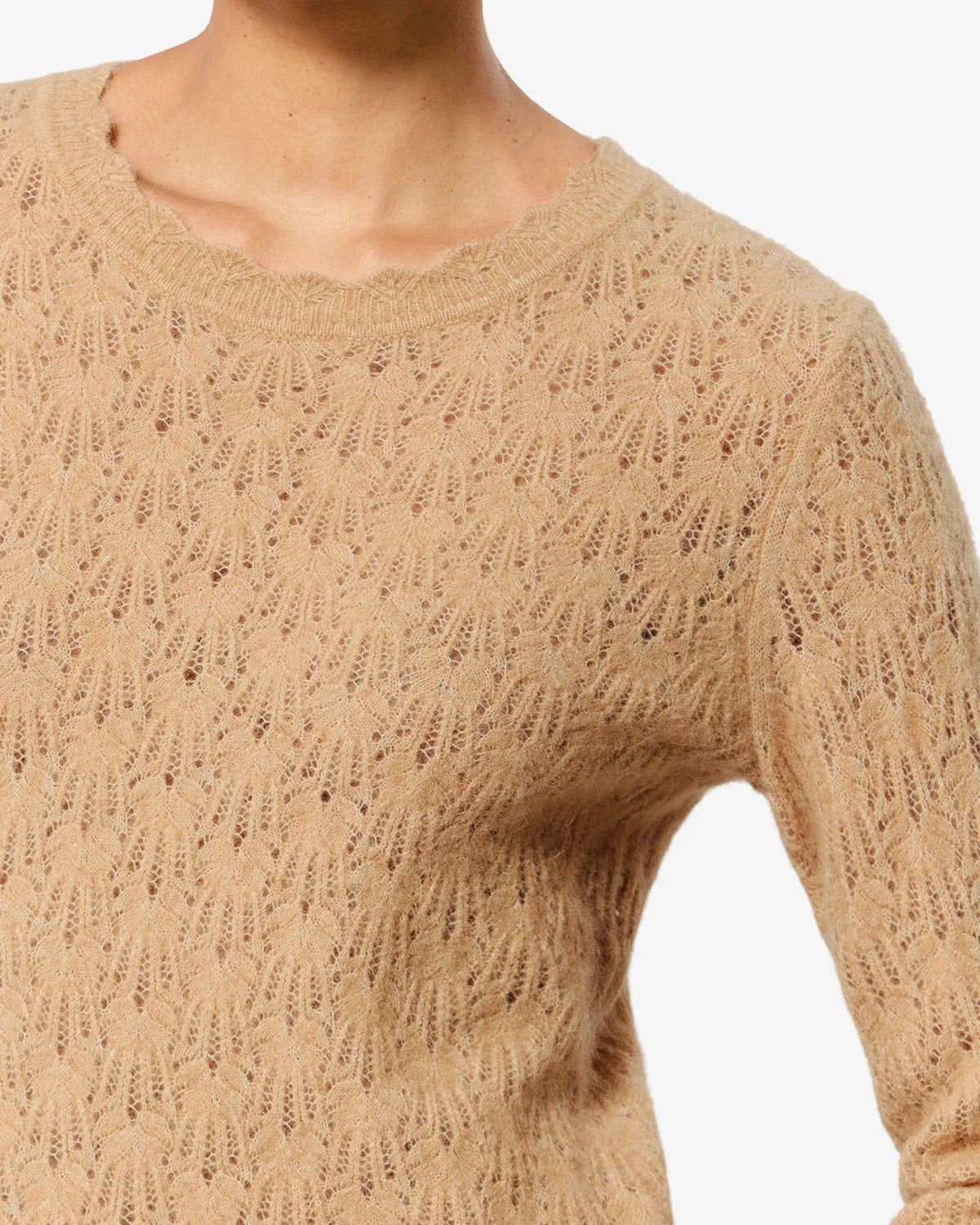 Marant Etoile Obeline Alpaca Knit - Camel