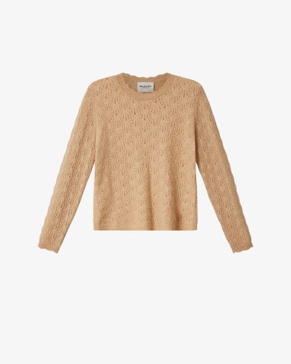 Marant Etoile Obeline Alpaca Knit - Camel