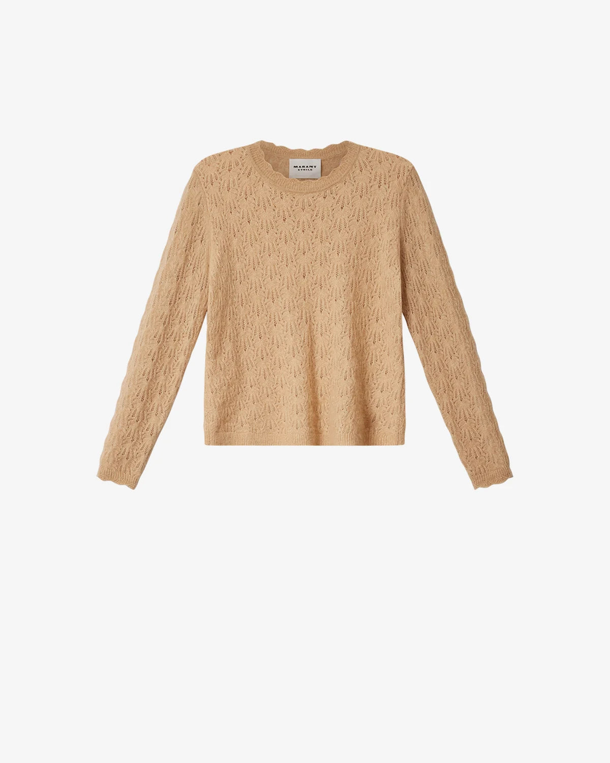 Marant Etoile Obeline Alpaca Knit - Camel