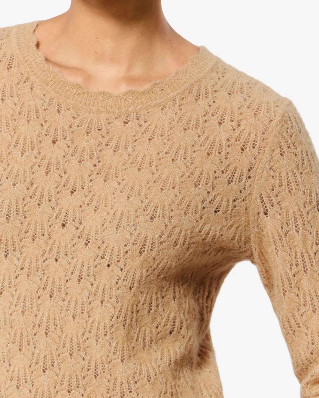 Marant Etoile Obeline Alpaca Knit - Camel