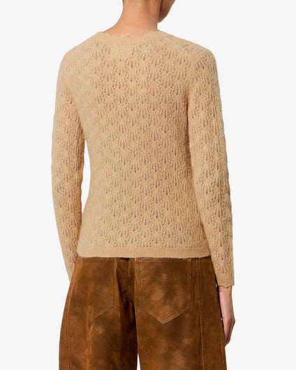 Marant Etoile Obeline Alpaca Knit - Camel