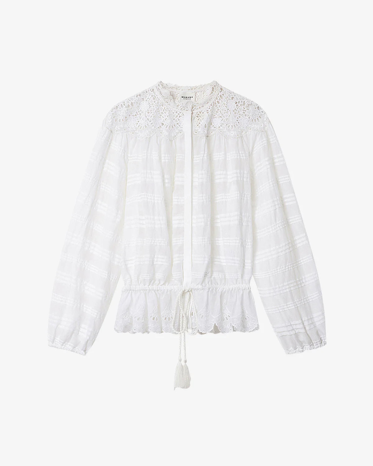 Marant Etoile Polly Blouse in White