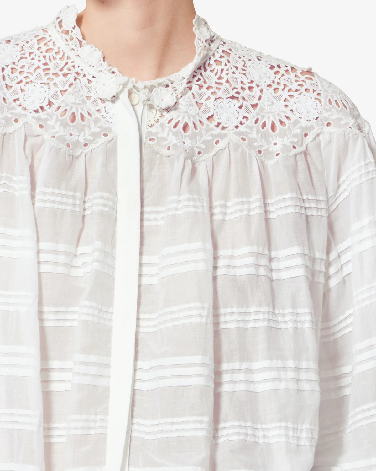 Marant Etoile Polly Blouse in White