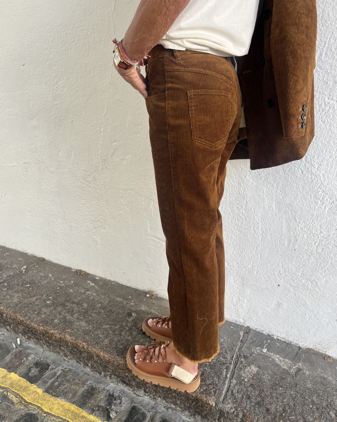 Marant Etoile Ruthie Corduroy Trousers - Caramel