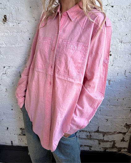Marant Etoiler Valiane Shirt in Bubblegum