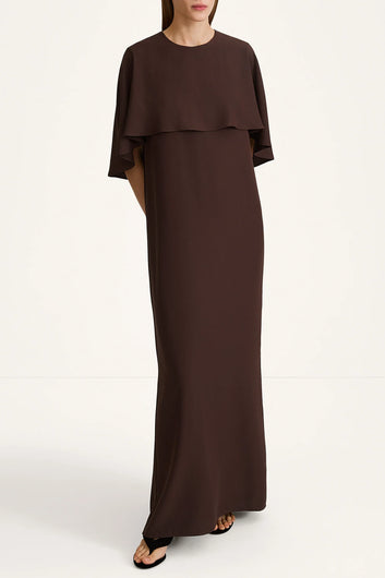 StyleIn Maxine Dress  - Coffee