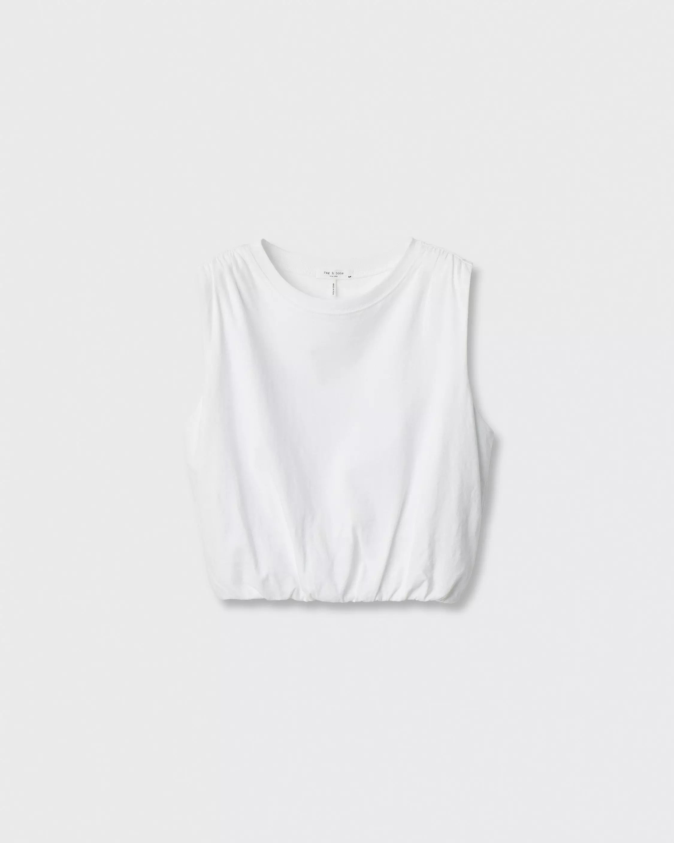 Rag & Bone Mica Bubble Top - White