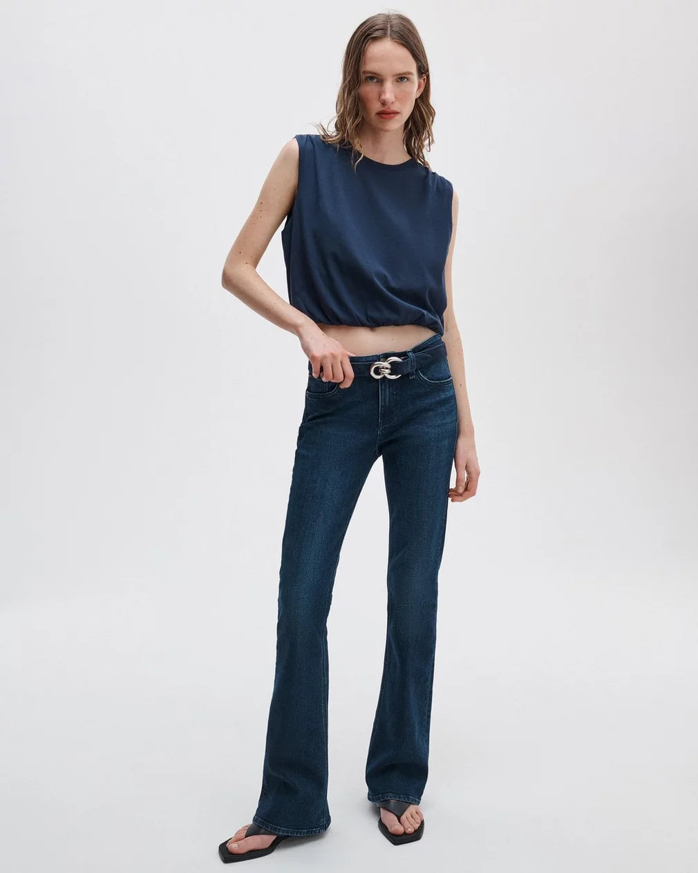Rag & Bone Mica Bubble Top in Salute