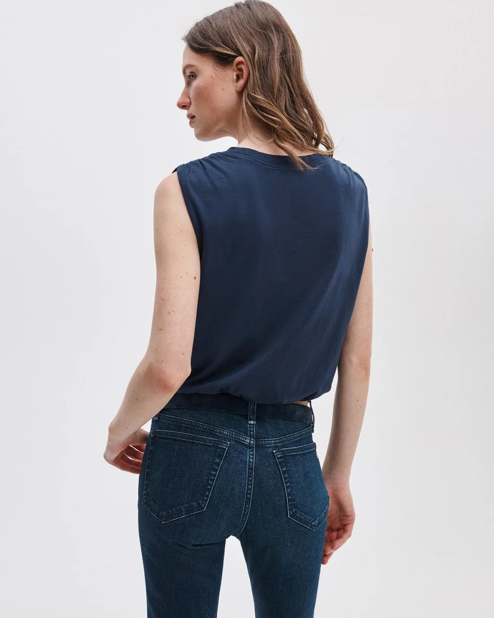 Rag & Bone Mica Bubble Top in Salute