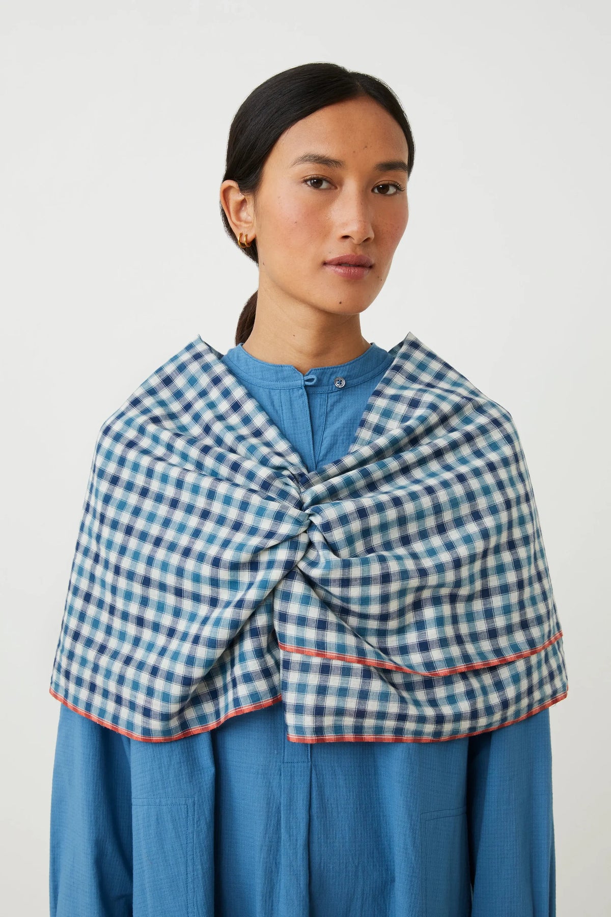 Moismont Rossignol 769 Scarf in Indigo