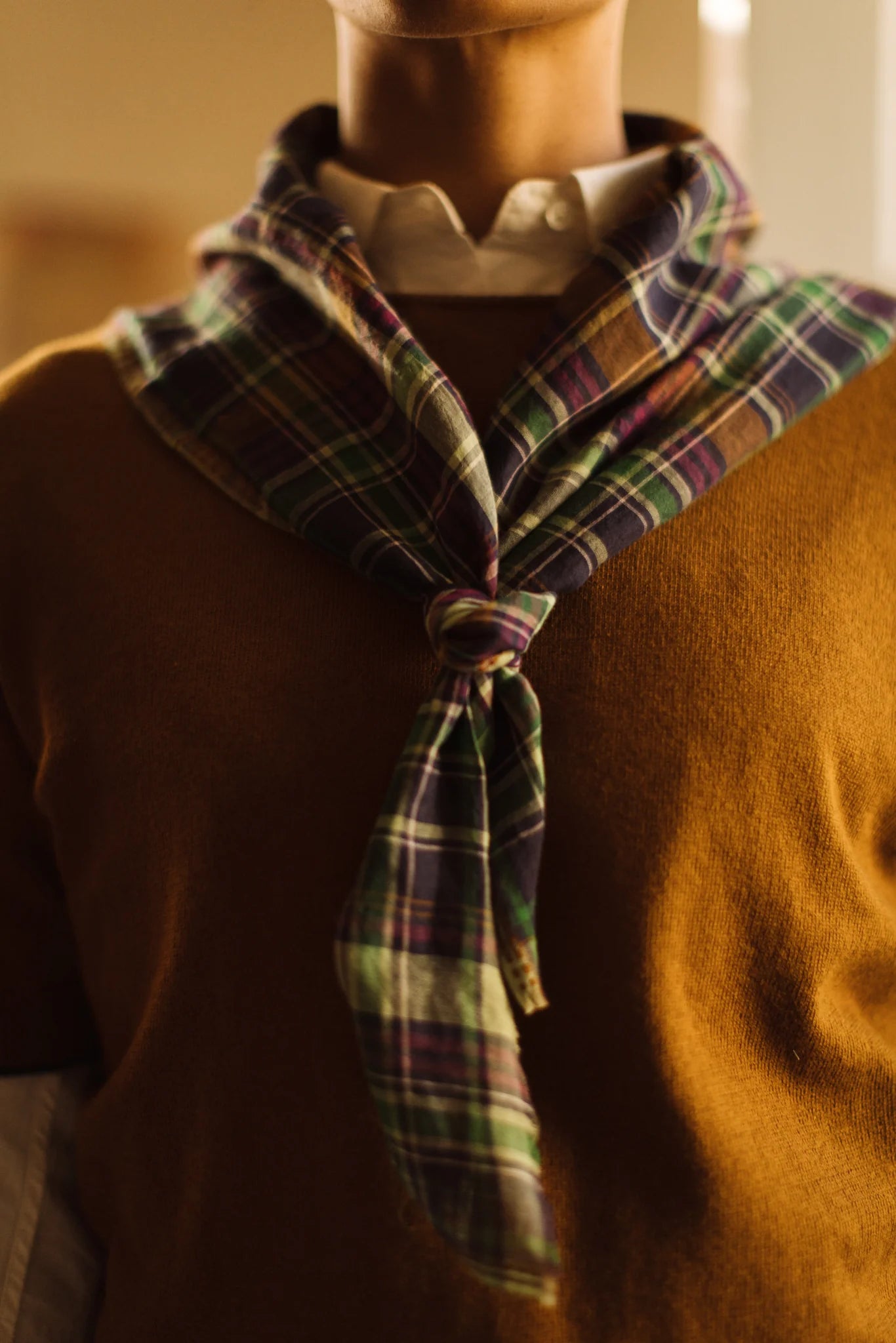 Moismont Secret 817 Scarf in Midnight Blue