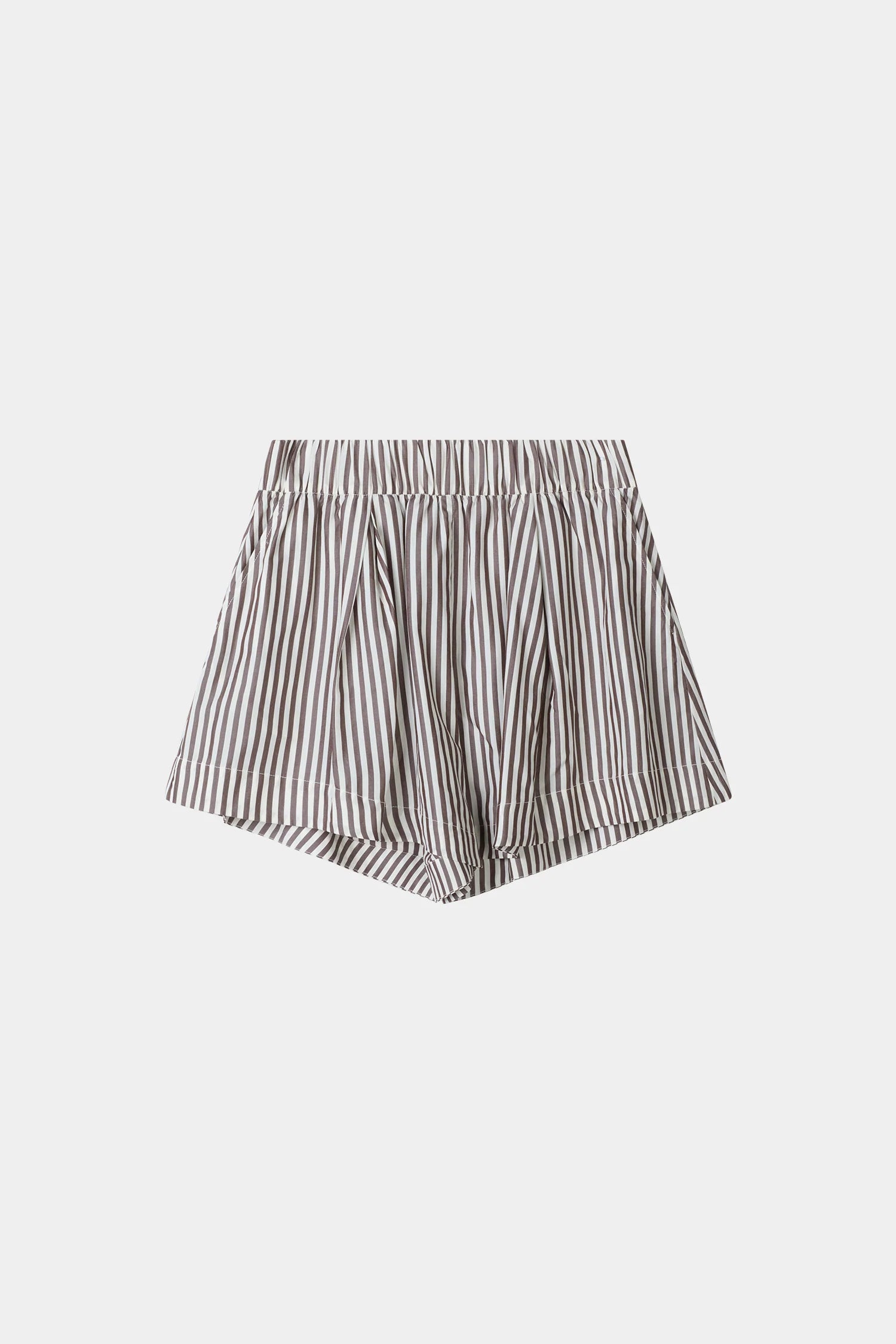 StyleIn Mojo Shorts in Brown Stripes