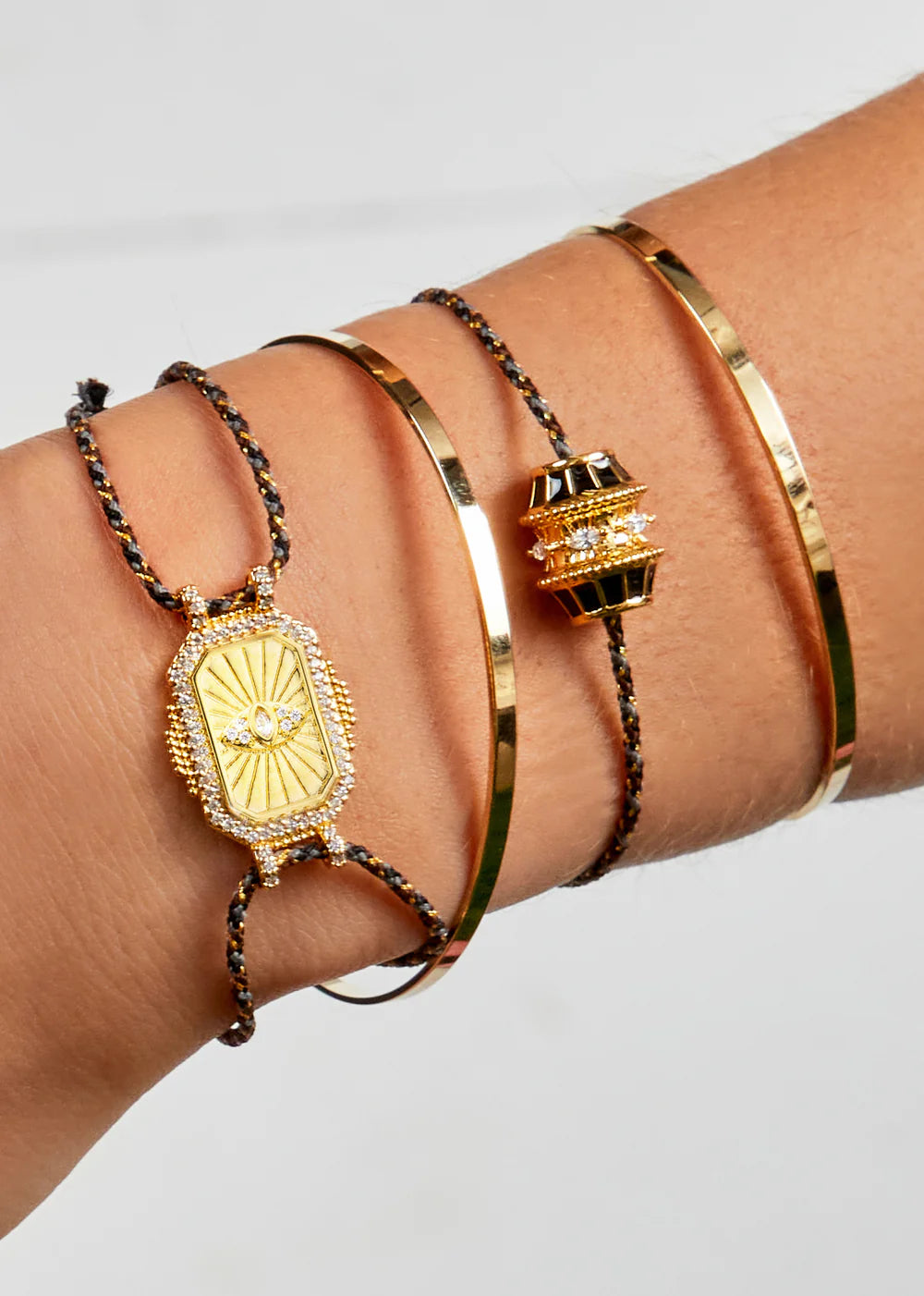 Mya bay Eye Boheme Bracelet in Gold