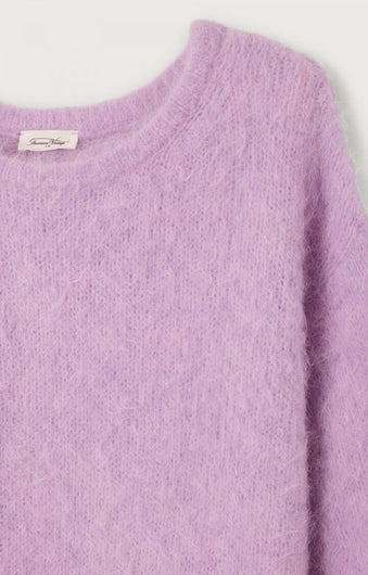 American Vintage Niby Knit Orchid Chine