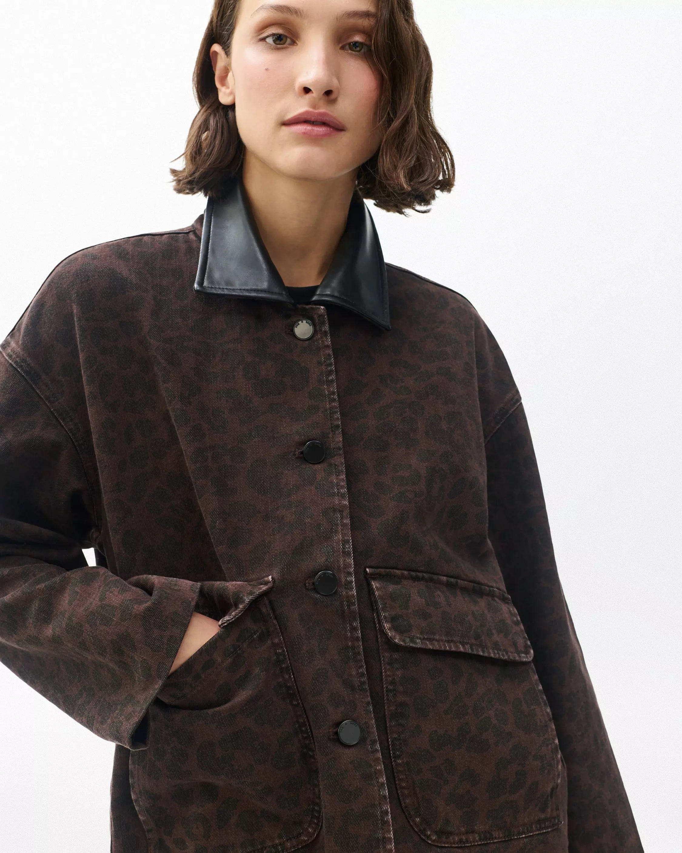 Rag & Bone Natalia Jacket in Espresso
