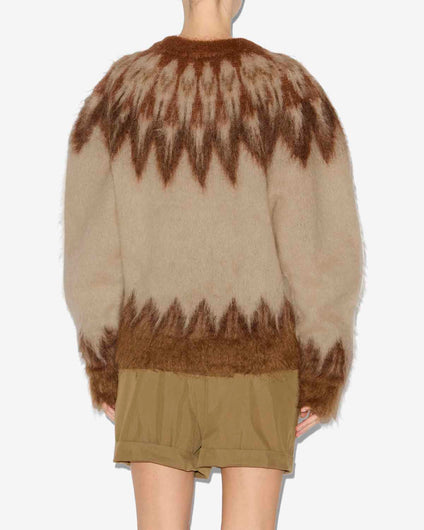 Marant Etoile Natania Pullover in Rust