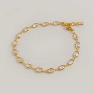 You added <b><u>Freya Rose Oval Framed Bracelet in Gold</u></b> to your cart.