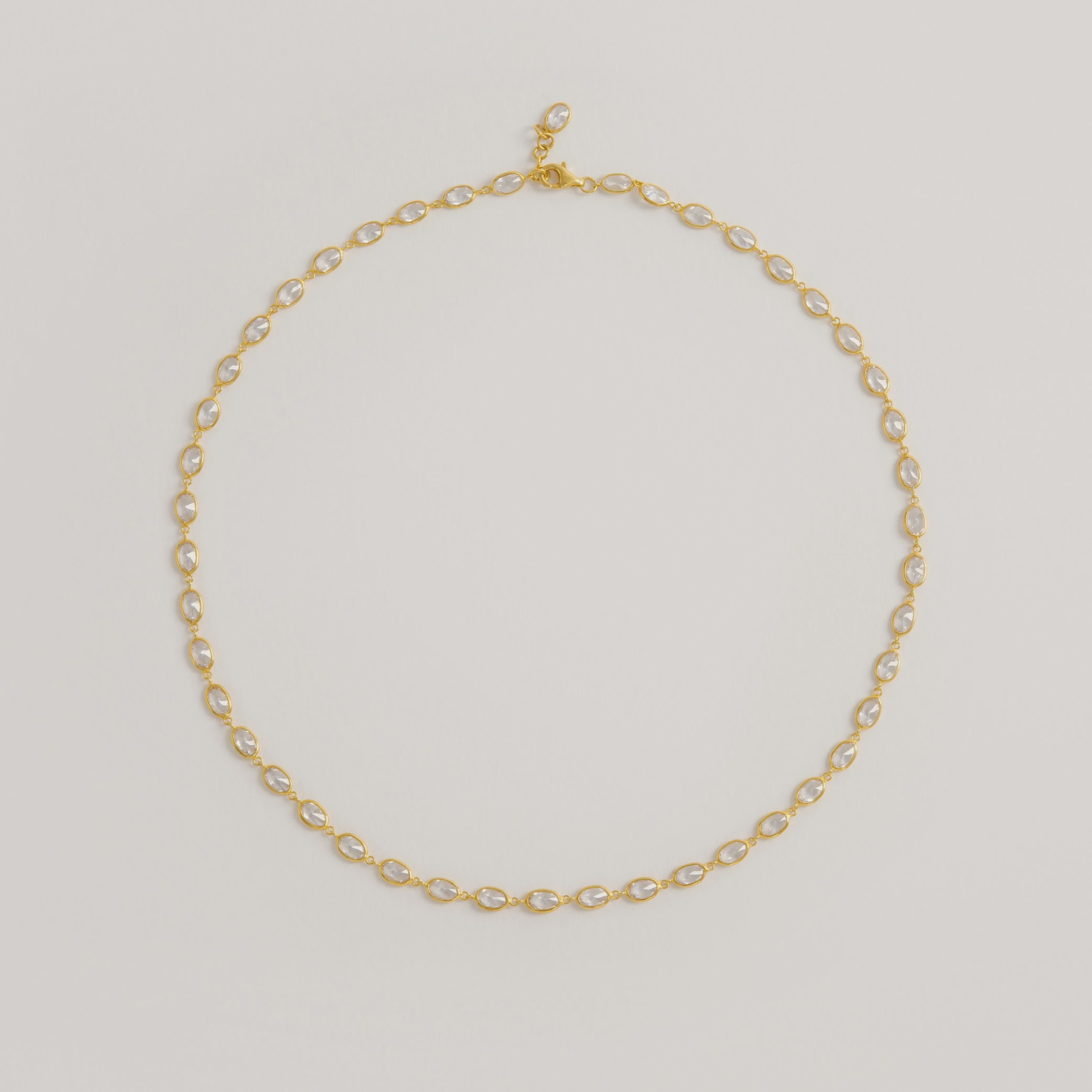 Freya Rose Oval Frames Necklace