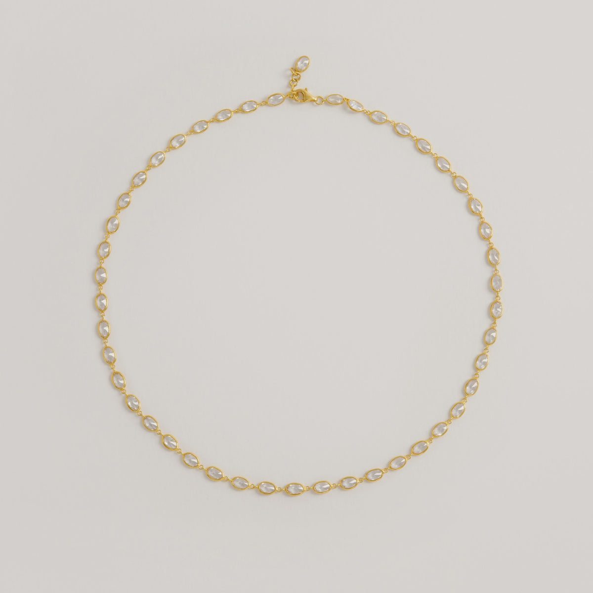 Freya Rose Oval Frames Necklace