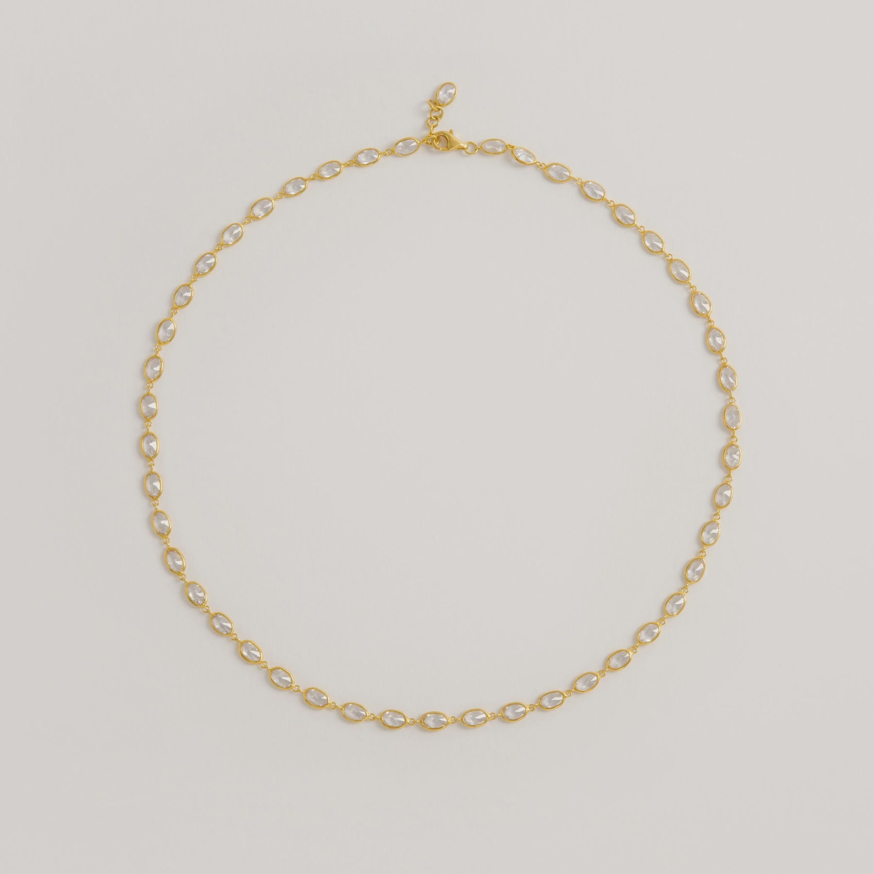 Freya Rose Oval Frames Necklace