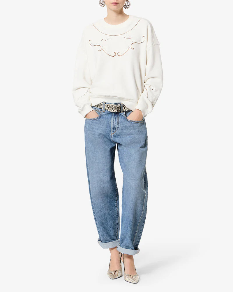 Marant Etoile Oriane Jeans - Light Blue