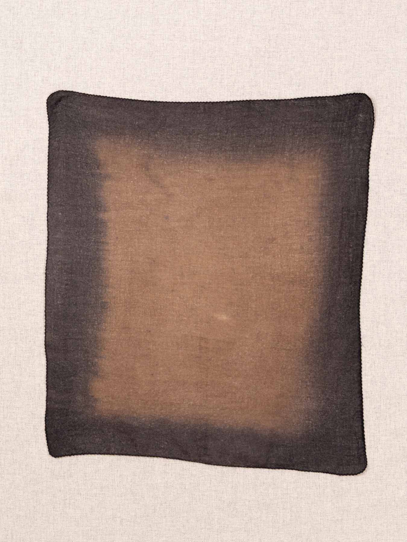 Oats & Rice Cashmere Foulard - Cocoa