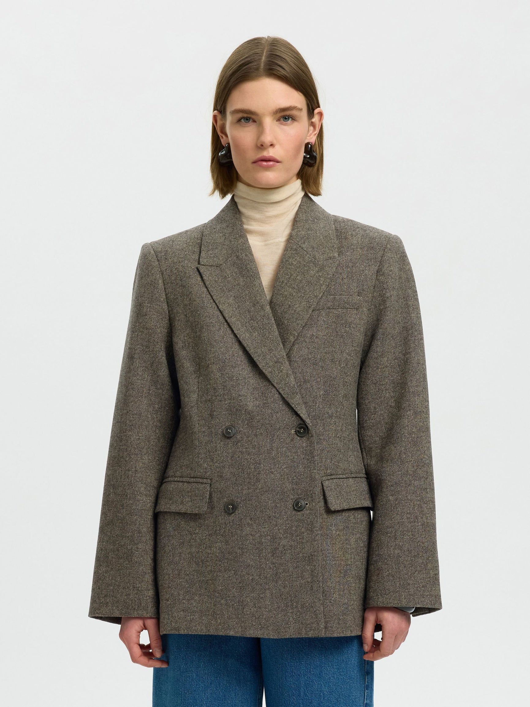 SELECTED Reeda Wool Blend Blazer