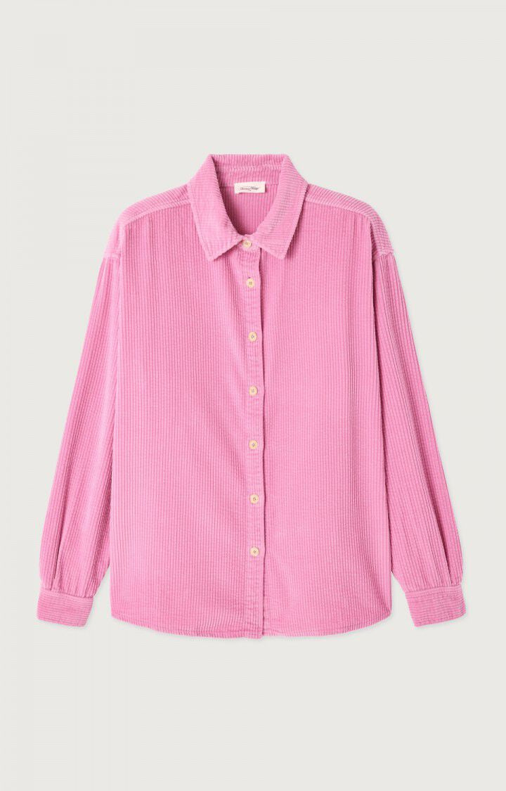 American Vintage Padow Shirt in Old Rose Vintage