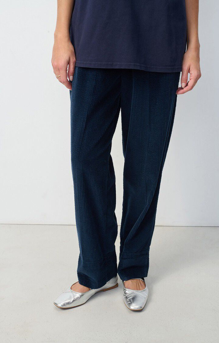 American Vintage Padow Pants in Navy