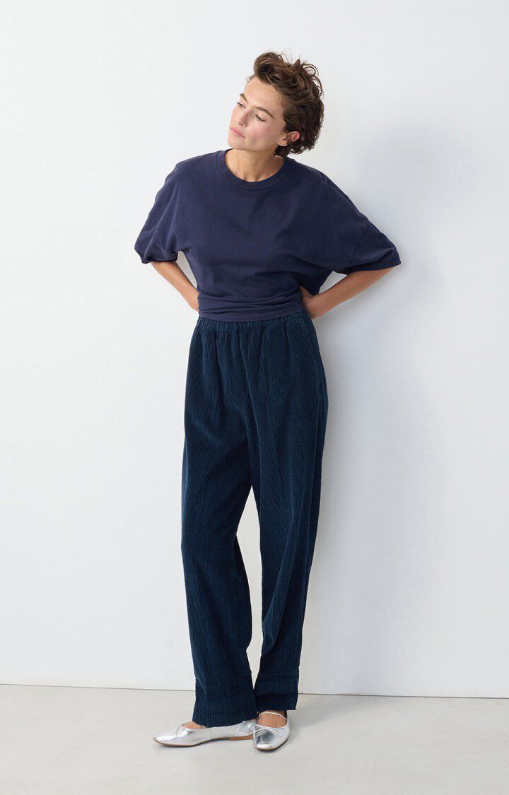 American Vintage Padow Pants in Navy