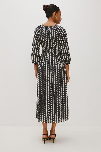 RAILS Paio Dress in Painted Noir