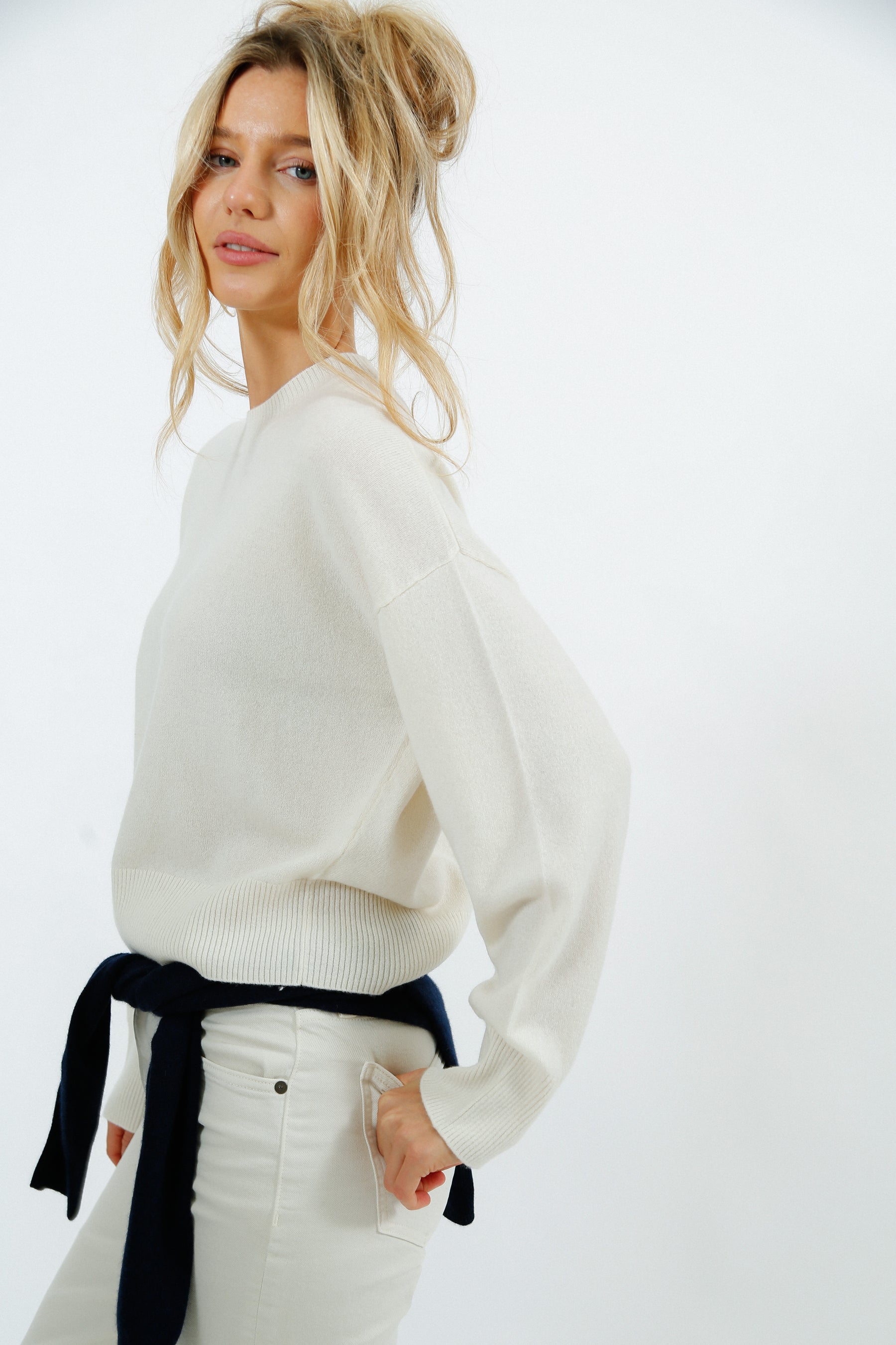 PARK Boyfriend Jumper - Angora
