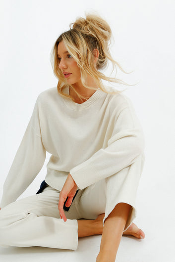 PARK Boyfriend Jumper - Angora